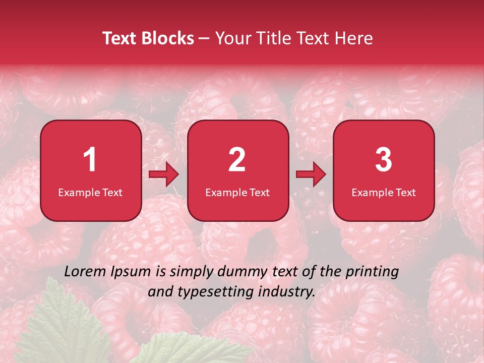 Fresh Food Dessert PowerPoint Template