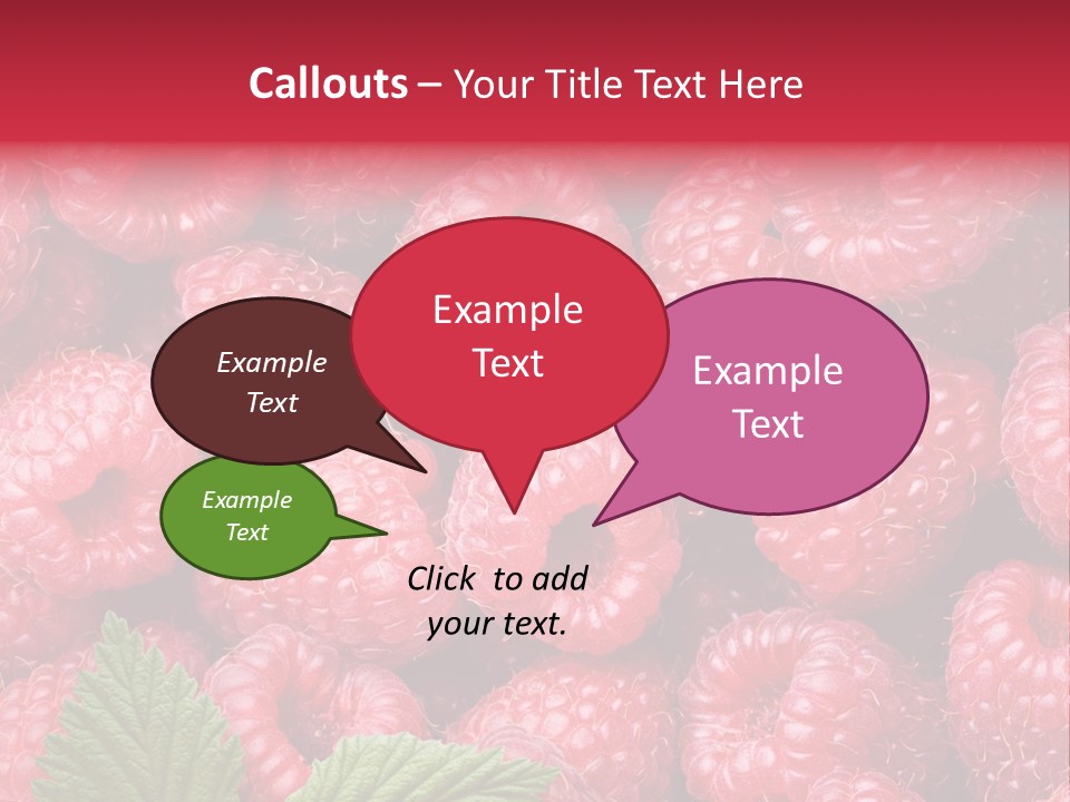Fresh Food Dessert PowerPoint Template