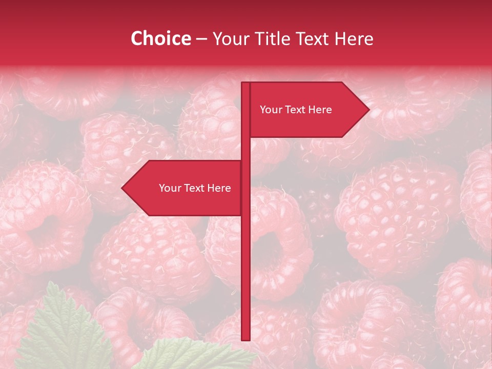 Fresh Food Dessert PowerPoint Template