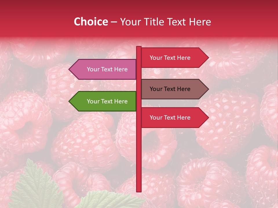 Fresh Food Dessert PowerPoint Template