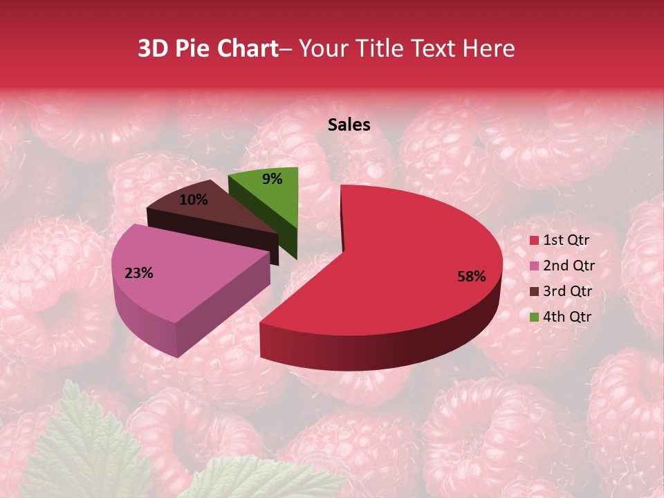 Fresh Food Dessert PowerPoint Template