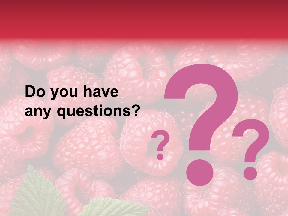 Fresh Food Dessert PowerPoint Template