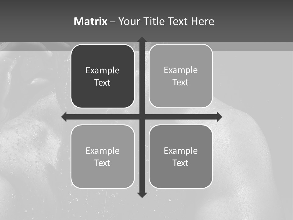 Erotic Shower Y PowerPoint Template