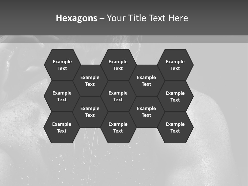 Erotic Shower Y PowerPoint Template