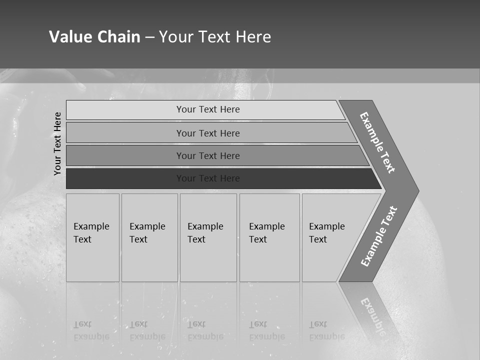 Erotic Shower Y PowerPoint Template