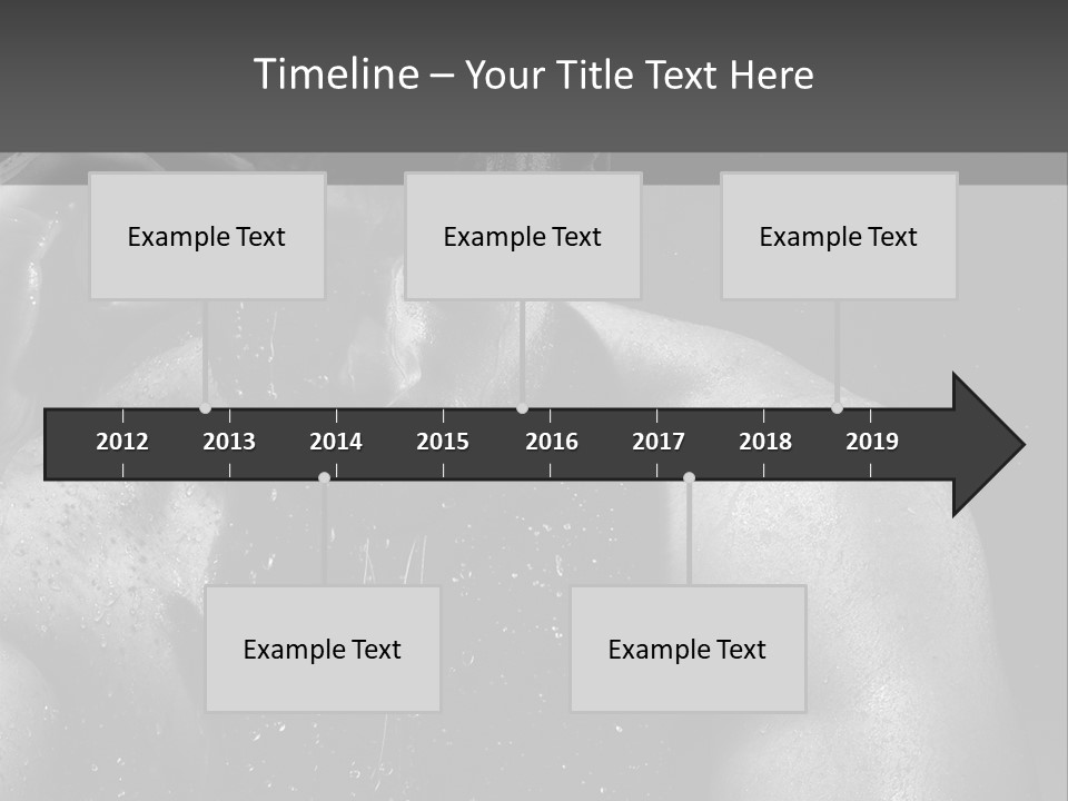 Erotic Shower Y PowerPoint Template