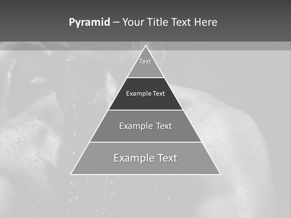 Erotic Shower Y PowerPoint Template