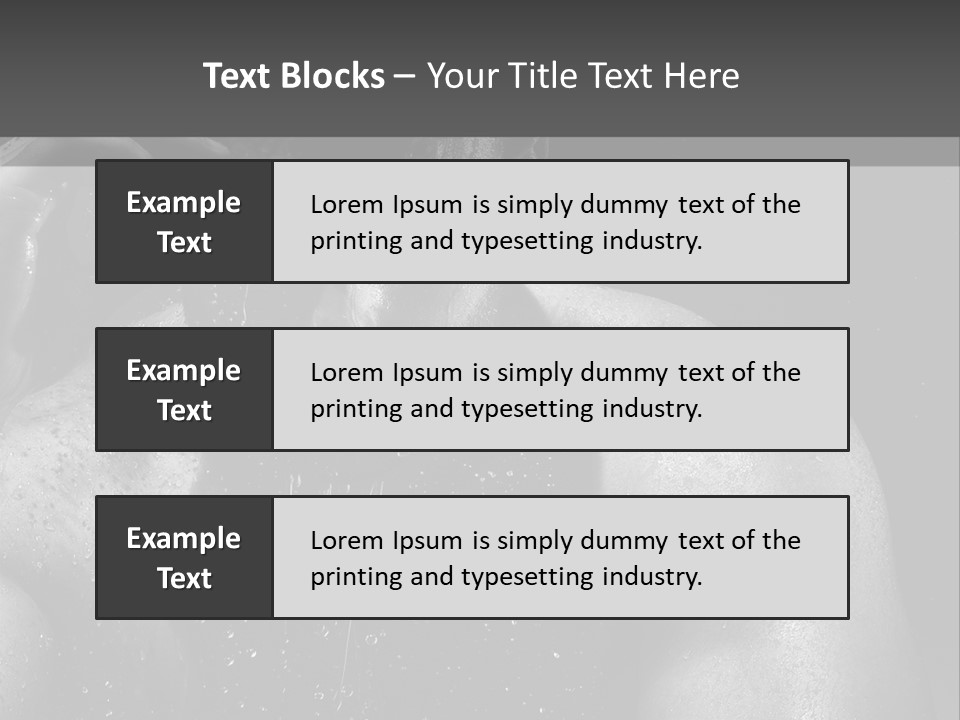 Erotic Shower Y PowerPoint Template