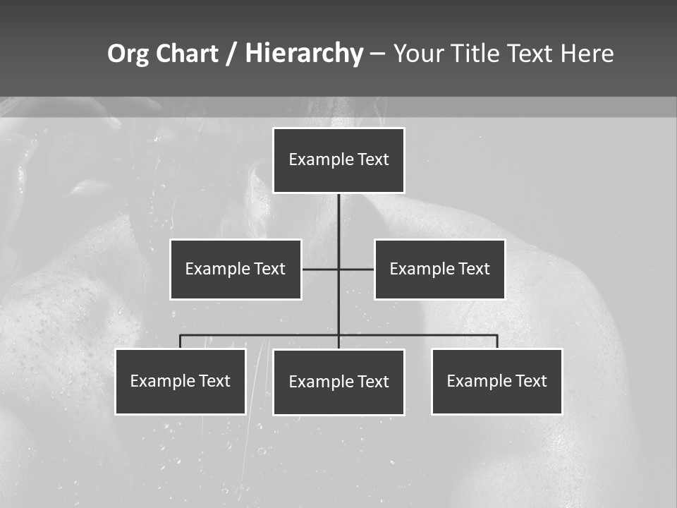 Erotic Shower Y PowerPoint Template