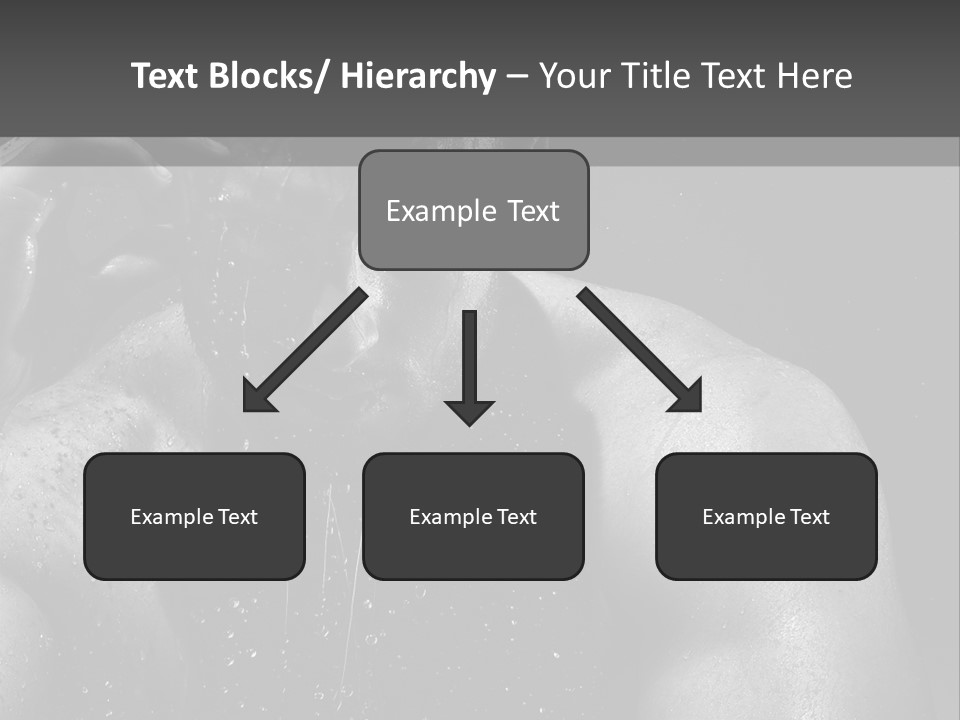 Erotic Shower Y PowerPoint Template