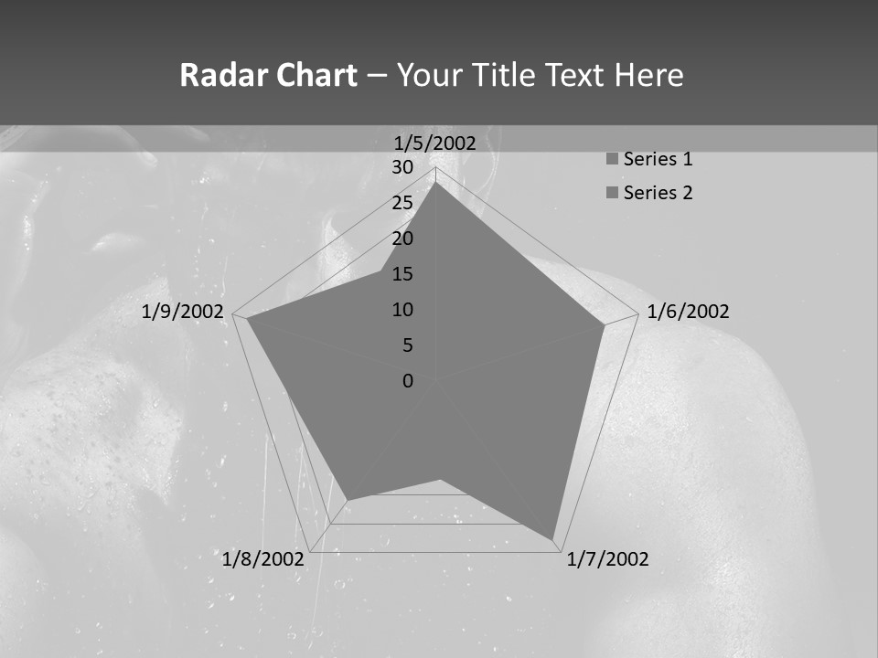 Erotic Shower Y PowerPoint Template