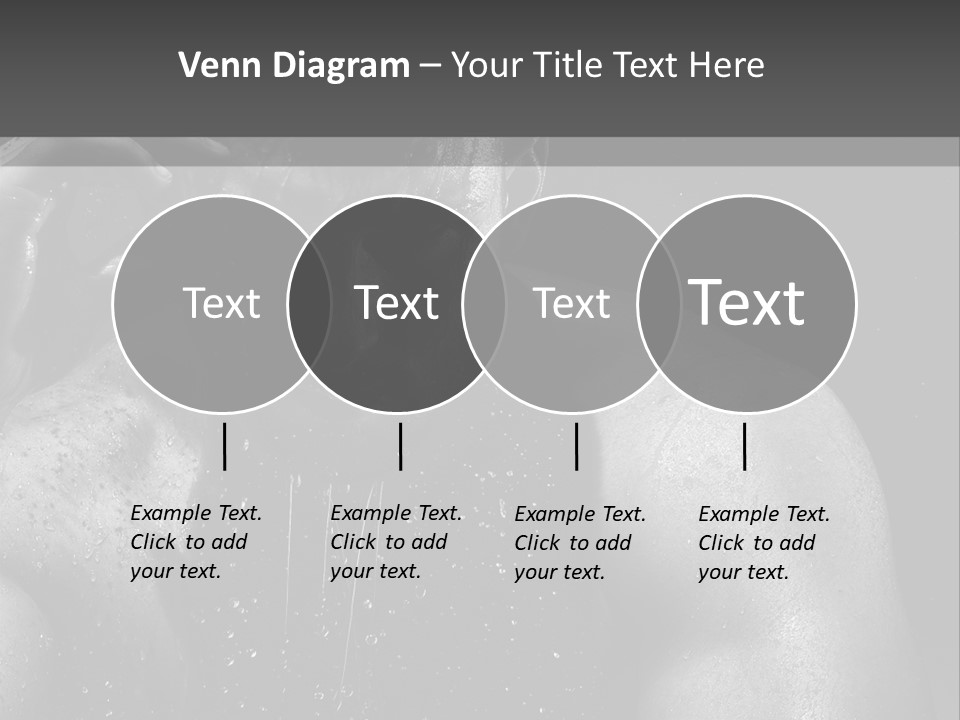 Erotic Shower Y PowerPoint Template