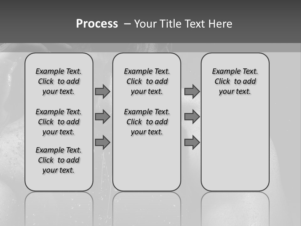 Erotic Shower Y PowerPoint Template