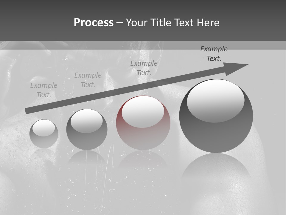 Erotic Shower Y PowerPoint Template