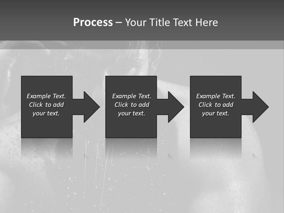 Erotic Shower Y PowerPoint Template