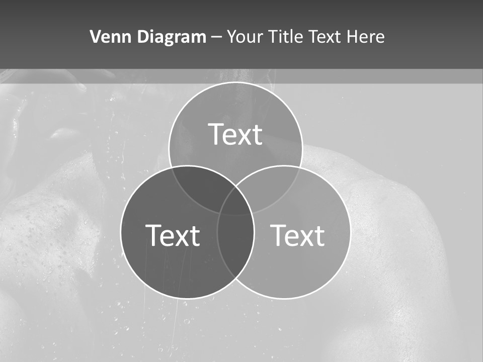 Erotic Shower Y PowerPoint Template