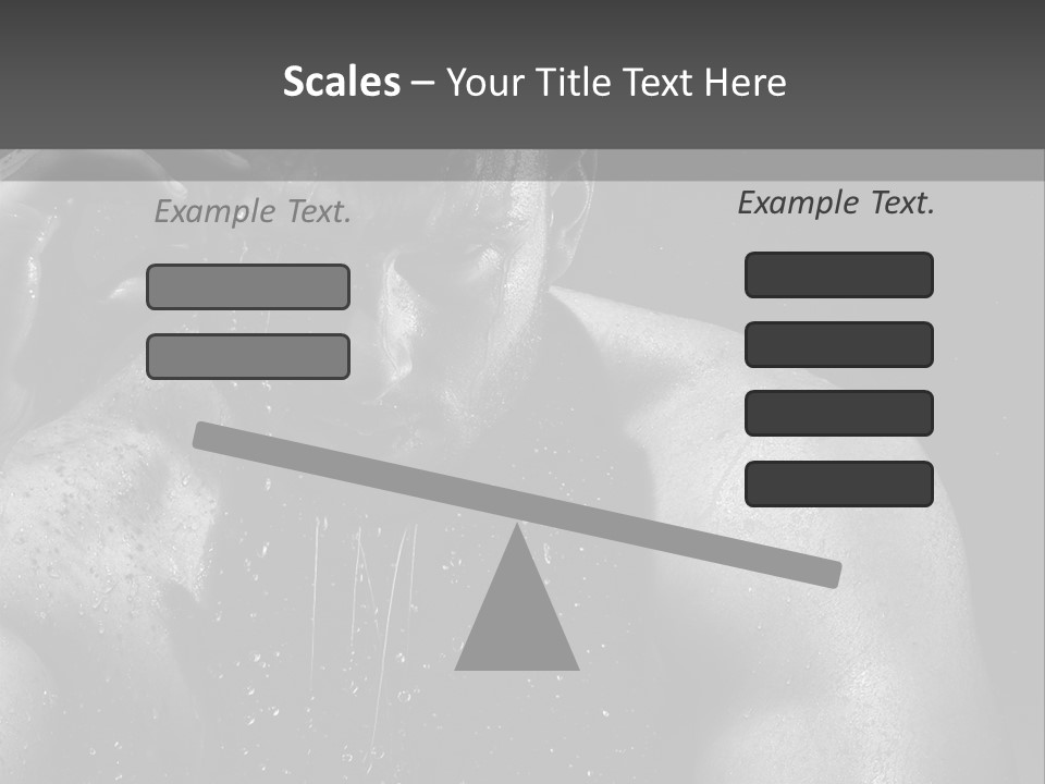 Erotic Shower Y PowerPoint Template