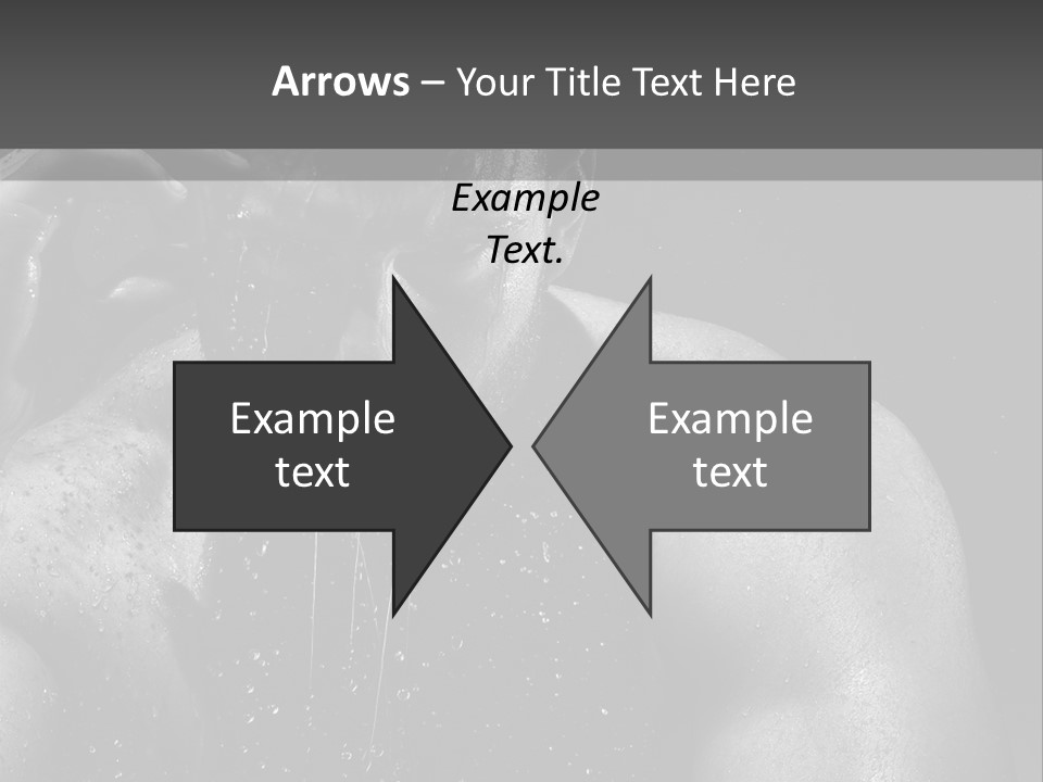 Erotic Shower Y PowerPoint Template