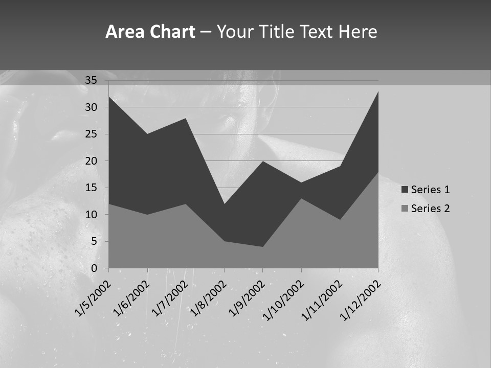 Erotic Shower Y PowerPoint Template