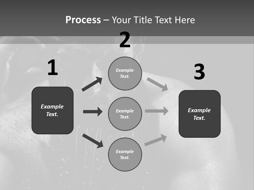 Erotic Shower Y PowerPoint Template