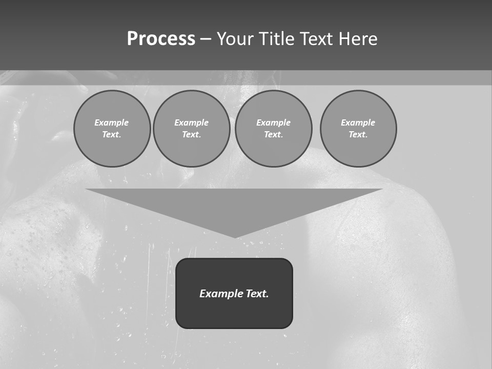 Erotic Shower Y PowerPoint Template