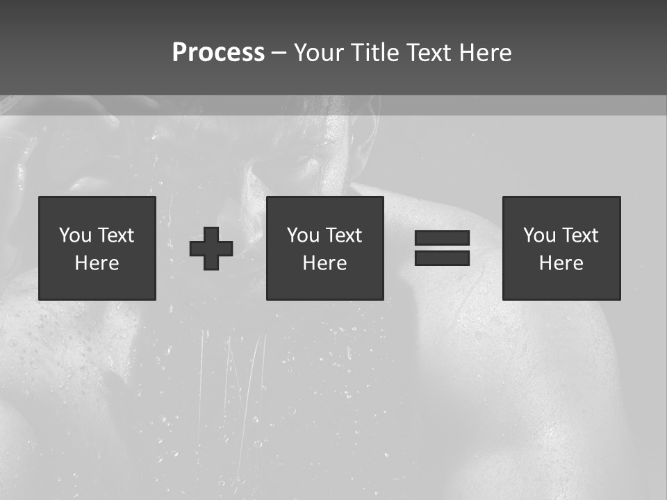 Erotic Shower Y PowerPoint Template