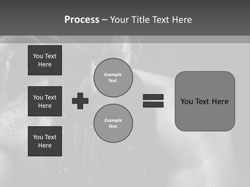 Erotic Shower Y PowerPoint Template
