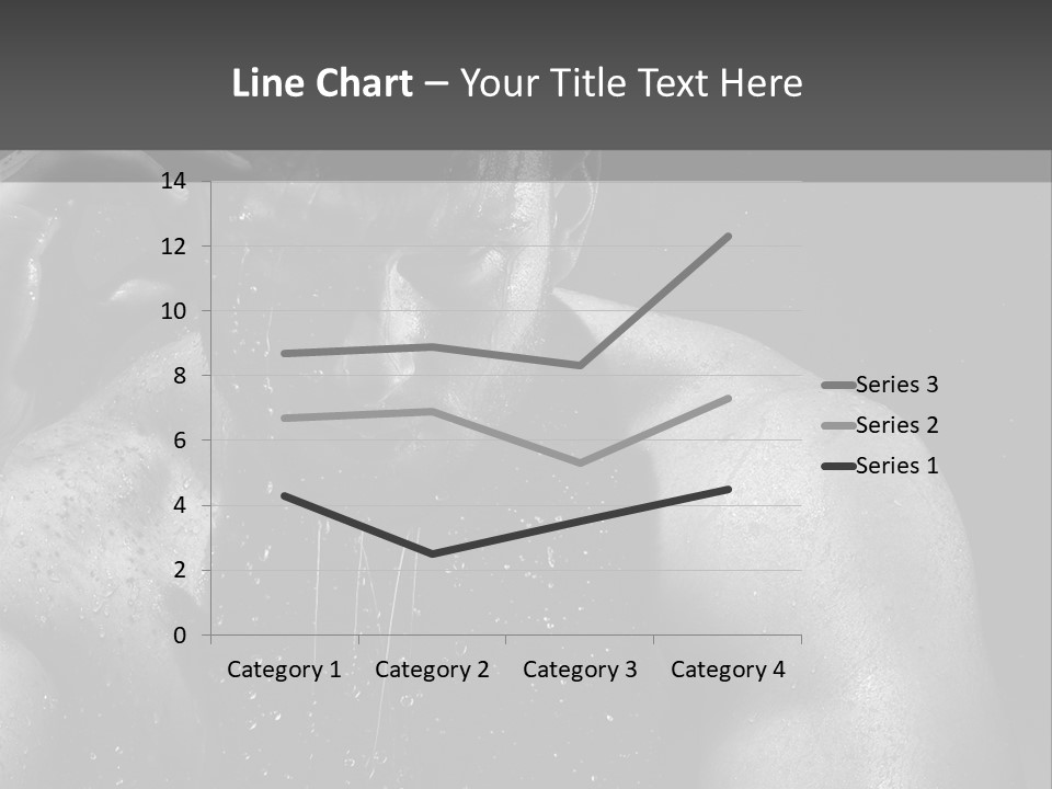 Erotic Shower Y PowerPoint Template