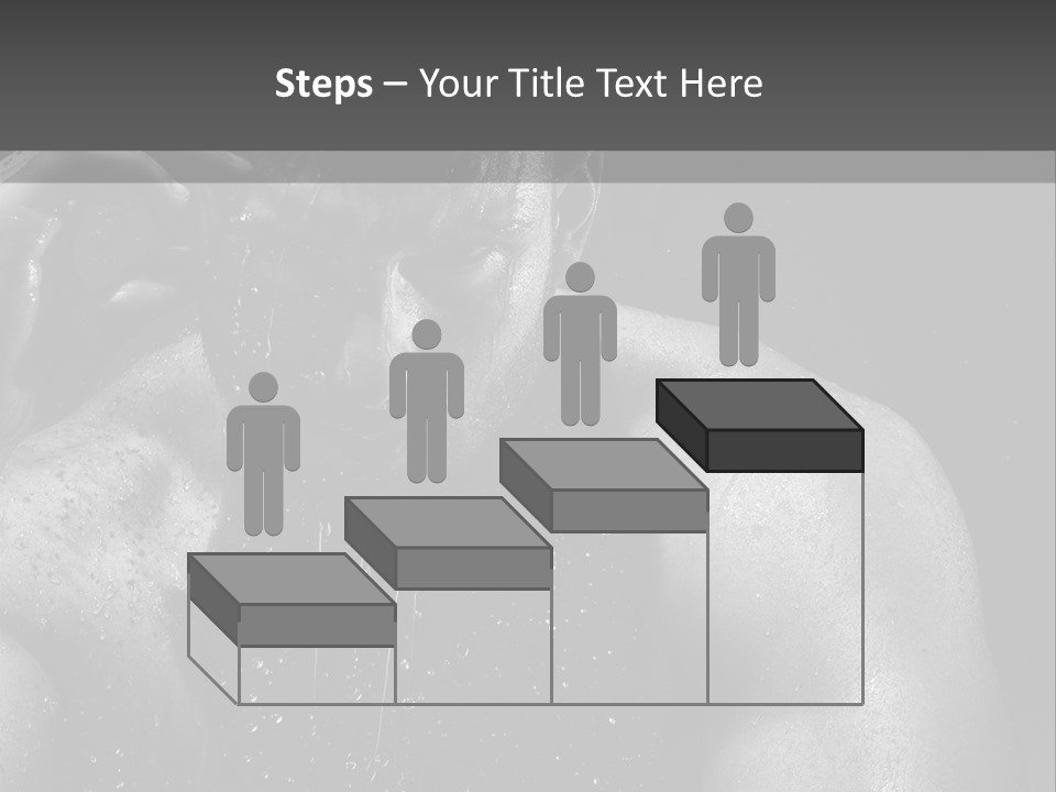 Erotic Shower Y PowerPoint Template