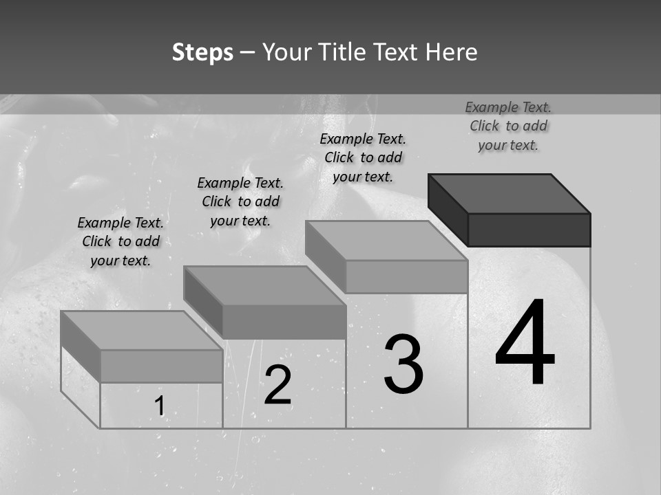Erotic Shower Y PowerPoint Template