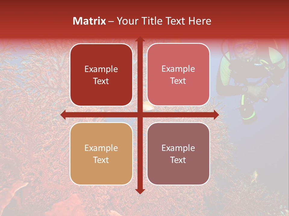 Blue Coral Andaman PowerPoint Template