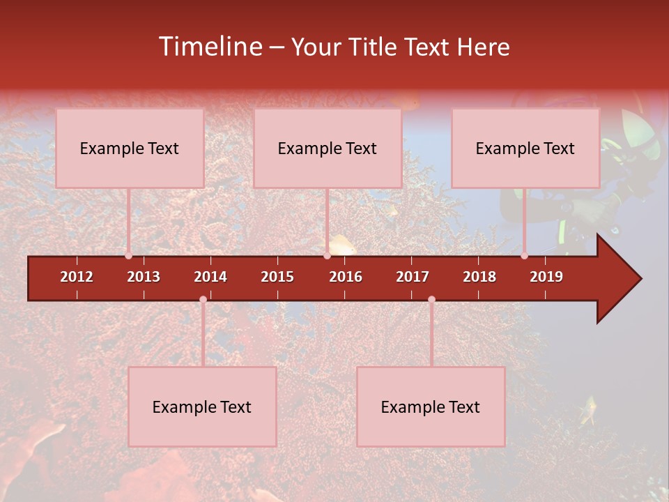 Blue Coral Andaman PowerPoint Template