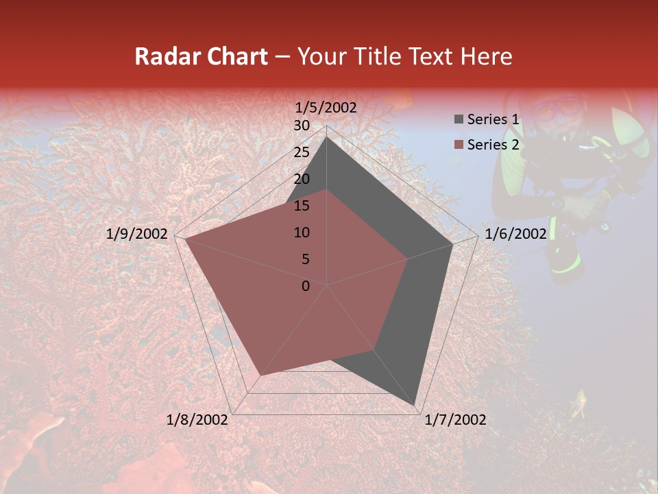 Blue Coral Andaman PowerPoint Template