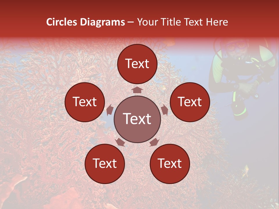 Blue Coral Andaman PowerPoint Template