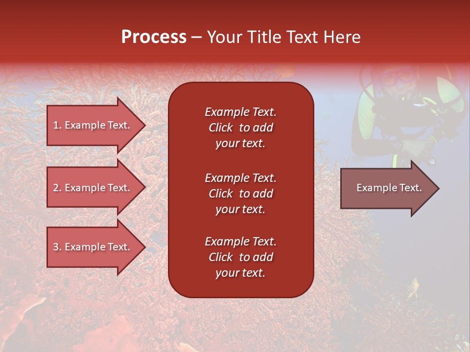 Blue Coral Andaman PowerPoint Template