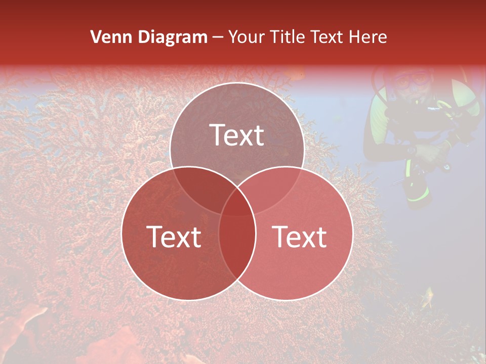 Blue Coral Andaman PowerPoint Template