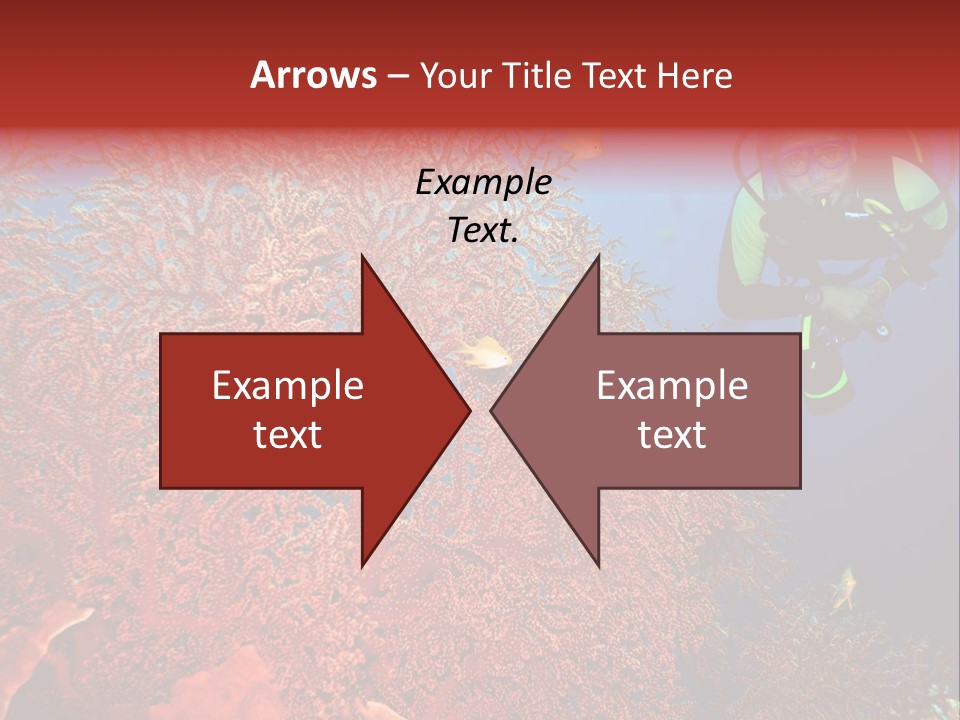 Blue Coral Andaman PowerPoint Template