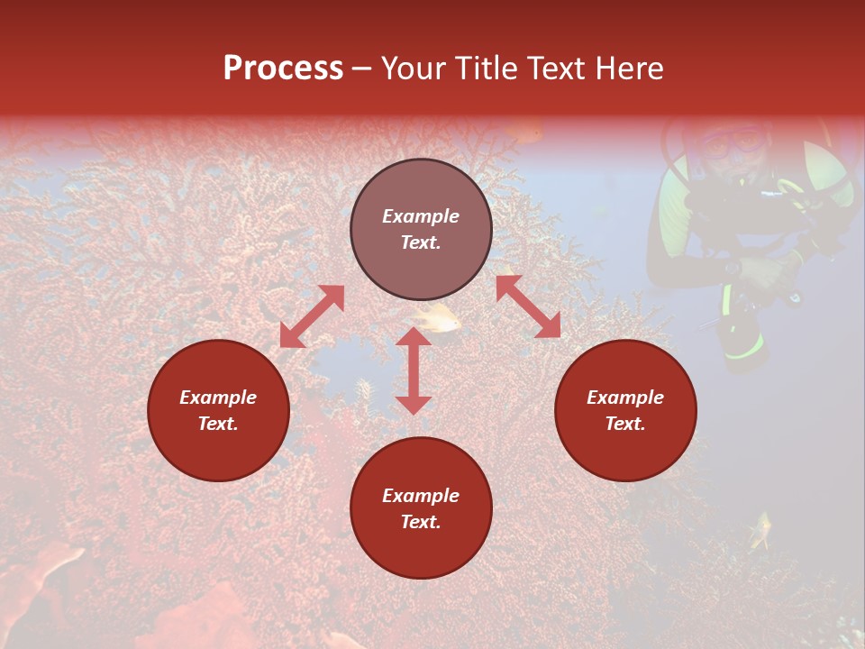 Blue Coral Andaman PowerPoint Template