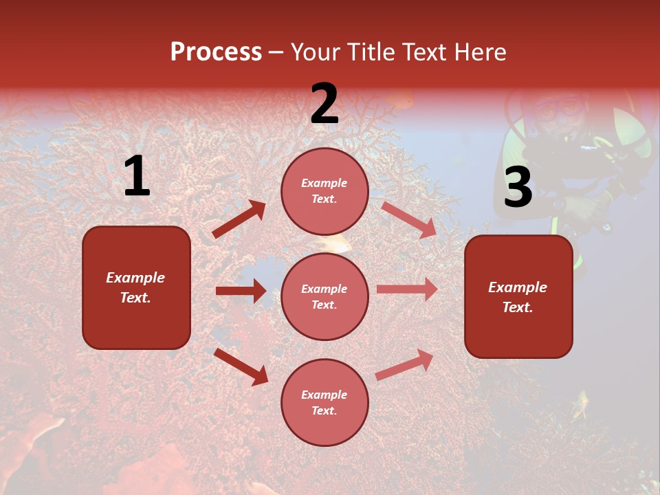 Blue Coral Andaman PowerPoint Template