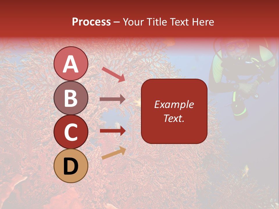 Blue Coral Andaman PowerPoint Template