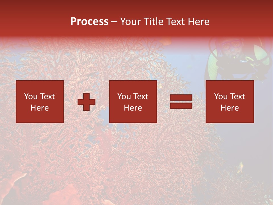 Blue Coral Andaman PowerPoint Template