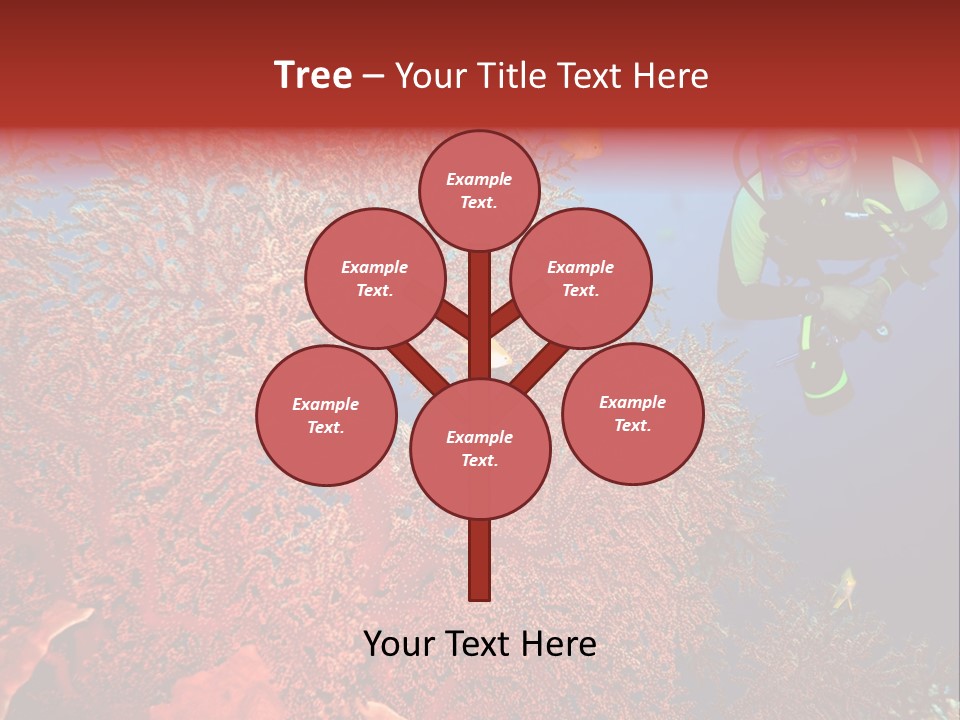 Blue Coral Andaman PowerPoint Template