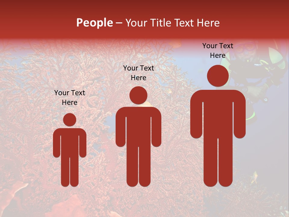 Blue Coral Andaman PowerPoint Template