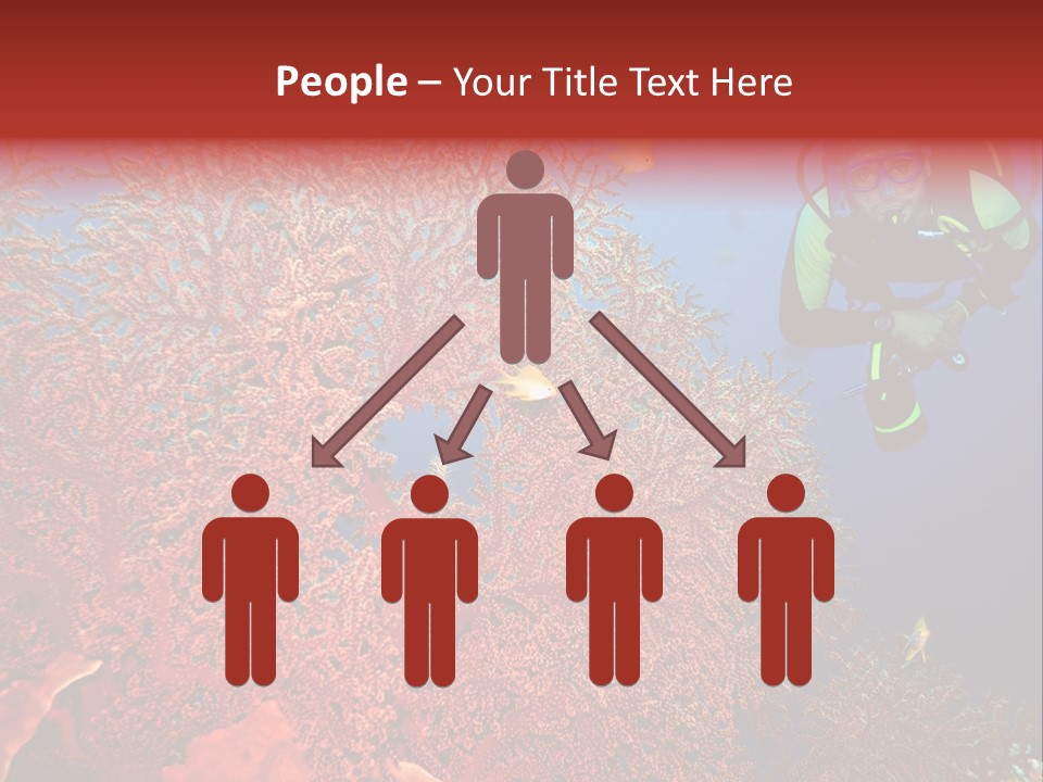 Blue Coral Andaman PowerPoint Template