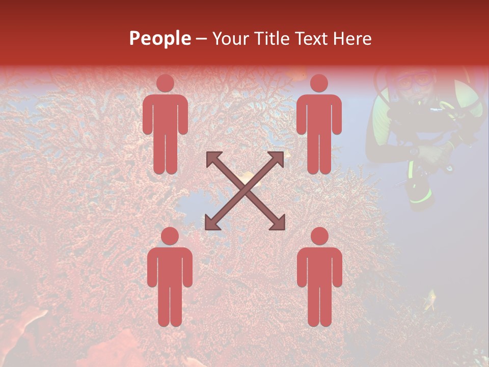 Blue Coral Andaman PowerPoint Template