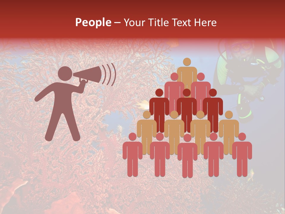 Blue Coral Andaman PowerPoint Template