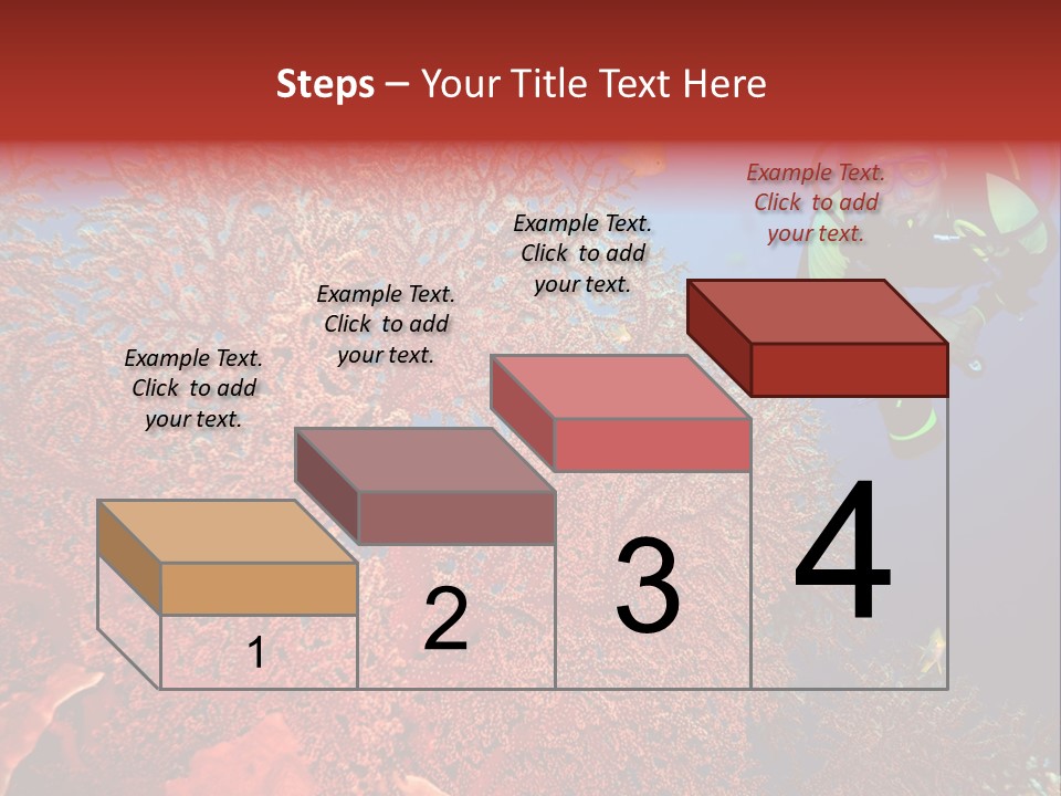 Blue Coral Andaman PowerPoint Template