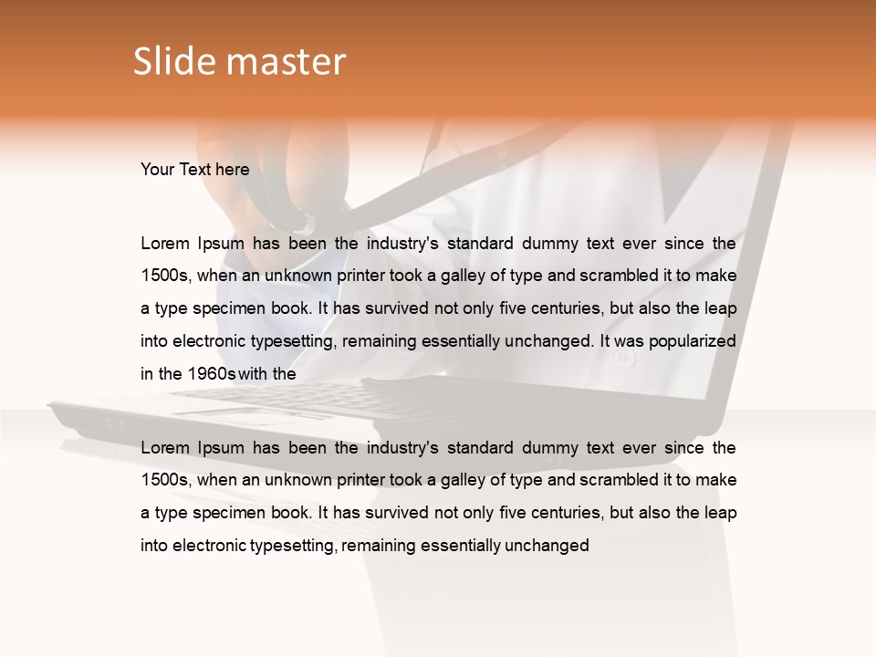 Beauty Ugly Closeup PowerPoint Template