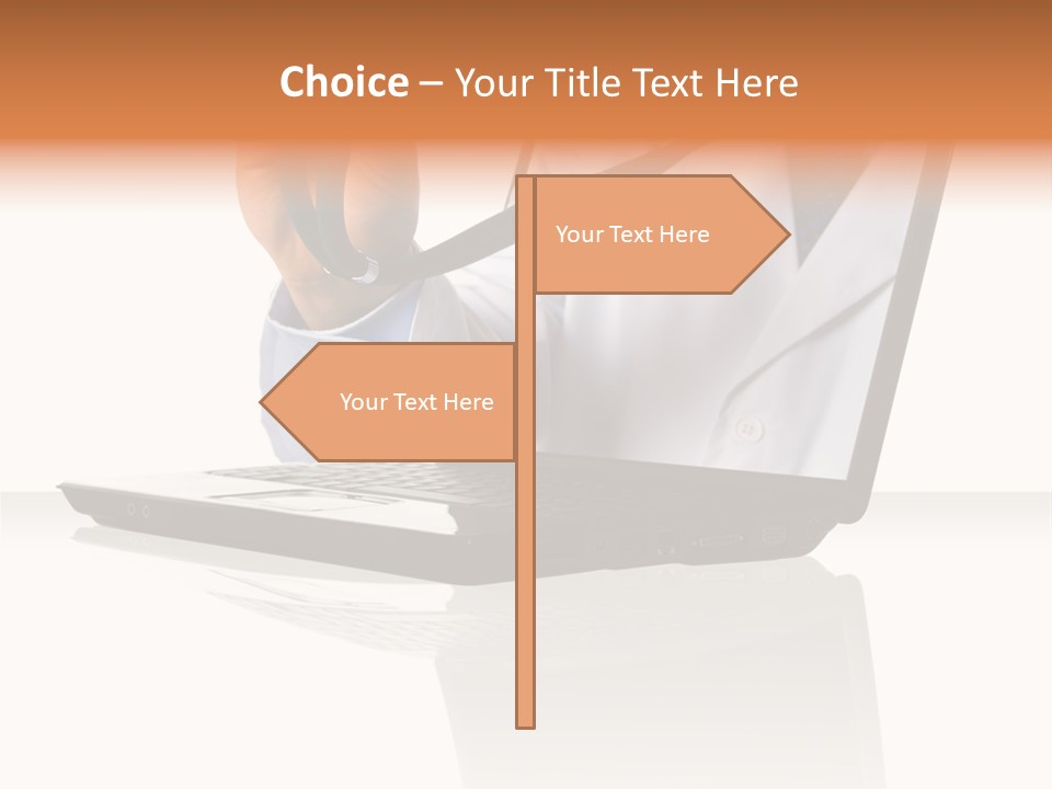 Beauty Ugly Closeup PowerPoint Template