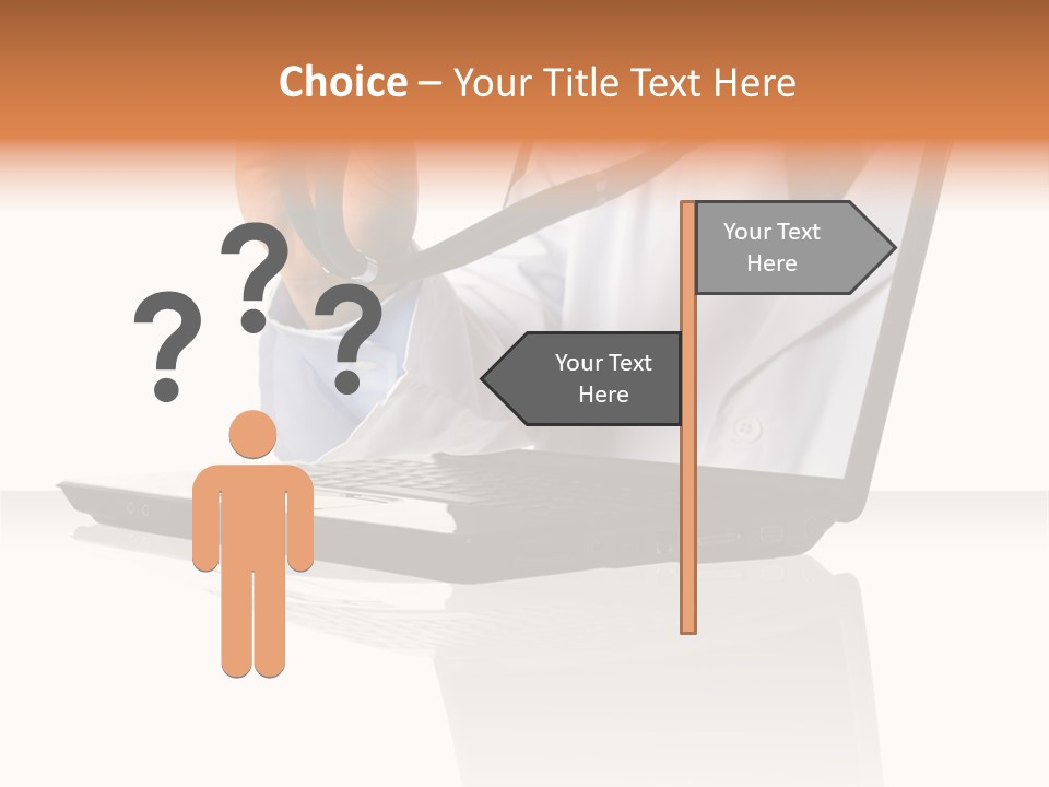 Beauty Ugly Closeup PowerPoint Template